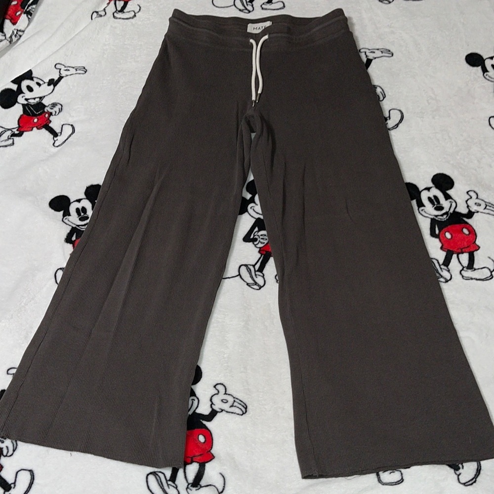 MATE Thermal Wide Leg Pants